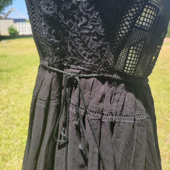 Free People small women's sleeveless dress black - Picture 5 of 6